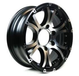 Taskmaster Ax02660865bmfl Aluminum 16x6 8x6 5 Black Machine