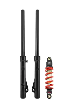 Tbw9544 Tbparts Honda Crf110 Crf 110 Hd Springs Black Tin Coated Uppers And 300# Dnm Rear Shock