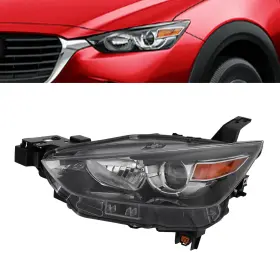 Db4n510l0a Tbvechi For 2016-2022 Mazda Cx-3 Headlight Halogen Headlamp Without Led Drl Left Driver Side