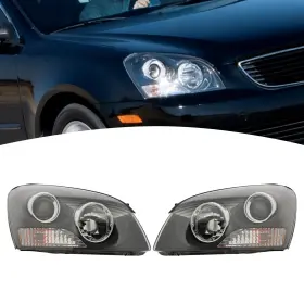 Ki2502124 Tbvechi Halogen Headlight Front Left And Right Side Headlamp Fit For 2007-2008 Kia Optima