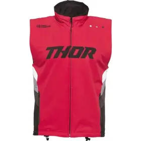 2830-0591 Thor Sz L Red/black/grey Warm Up Vest