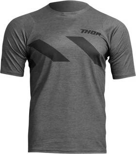 Thor 5020-0011-1666-0 Adult Men Assist Hazard Short-sleeve Jersey Xl Charcoal