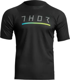 5120-0258 Thor Assist Caliber Jersey Black Size Medium