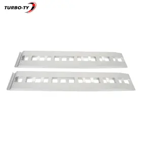 2673080 Tinvhy 84 Inch X 14 Aluminum Trailer Ramps Loading For Car Atv Truck 2x 6000lbs