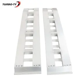2673165 Tinvhy 1 Pair 72 Inch X 15 2pcs Aluminum Hook Ramp Car Truck Trailer Tractor 6500 Lbs