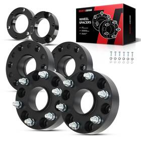 Torchbeam 2008wsa513zus Wheel Spacers 1.5 Inch 74mm 6x5.5 Centric Montero Center Bore M12x1.5