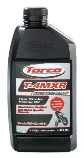T672055ce Torco T-4mxr Four Stroke Racing Oil 20w-50 1 Liter