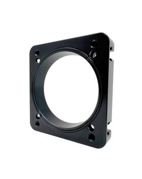 Torque Solution Ts-su-870p-bk For 06-21 Subaru Sti Ej Big Bore 76mm Throttle Body Adapter