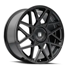 3266 Touren 729419170806 Tr66 Gloss Black 18x8 5x108/5x114.3 35mm 72.62mm