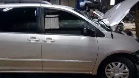 120-59108br Toyota Right Front Passenger Door Electric Windows Silver Fits 04-10 Sienna 79193