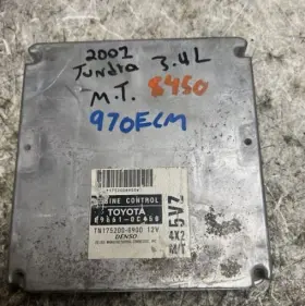 590-59378 Toyota 2002 Tundra 2.4l Used Engine Control Module Stk# 970ecm