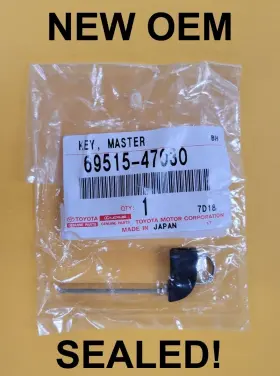 69515-47030 Toyota New Oem Fbc Fbe Proximity High Security Emergency Key Sealed
