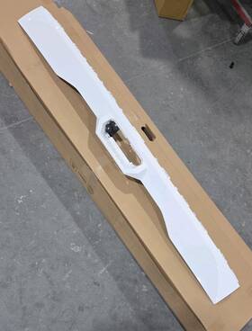 Toyota 76871-0c030 2022 2023 2024 Tundra Rear Upper Tailgate Spoiler Trim Molding Oem 144m