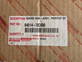Toyota 84014-0c490 Board Sub-assembly Printed Wire Integration2009-2018