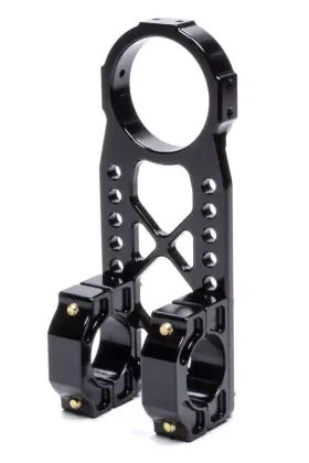 Sc-st-0020blk Triple X Race Components Clamp On Top Steering Mount Adjustable Black