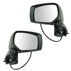Mra04208 Trq 2 Piece Driver And Passenger Side Mirror Assembly Electric Adjustment Heated