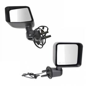 Trq Mra04688 Mirror Assembly Set Electric Heated 2015-2017 Jeep Wrangler Ch1320271 Piece