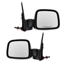 Trq Mra09150 Mirror Assembly Set 2 Piece Electric Adjustment No Memory Compatible Nissan