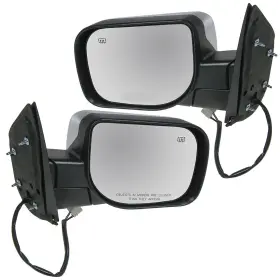 Mra09224 Trq Mirror Assembly Set Electric Heated Chrome 2004-2005 Infiniti Qx56 Nissan Piece