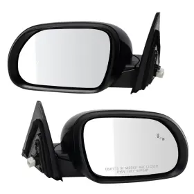 Ki1320238 Trq Mra18089 2020-2023 Kia Soul Power Mirrors Paint To Match W Blind Spot Indicator