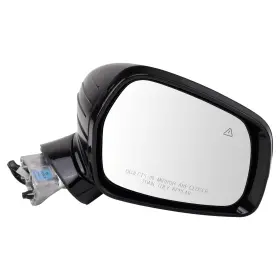 Mra19990 Trq Passenger Side Power Heated Mirror With Blind Spot Indicator Compatible Smooth