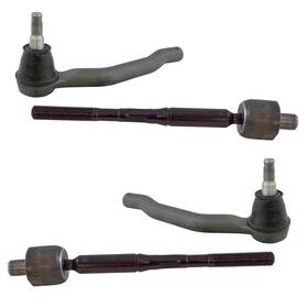 Trq Psa66691 Tie Rod Set 4 Piece Inner Outer Driver Passenger Nissan Altima Maxima Side