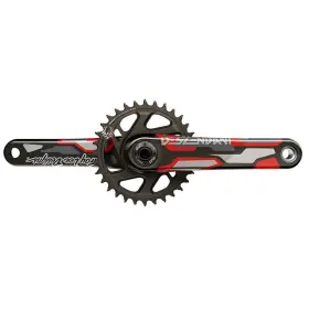 00.6118.577.000 Truvativ Descendant Colab Dub Crankset 175mm - Red Boost