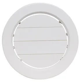 A10-3358vp Valterra A10 3358vp White Rotating Heat And A C Register With Damper 5 Id
