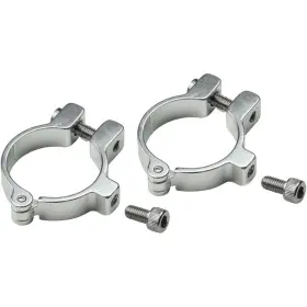 Bt-0015-sil Velo Orange Hinged Water Bottle Cage Clamps - 28.6mm Silver