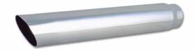 Vibrant 690092101312 4in Round Ss Truck/suv Exhaust Tip Single Wall Angle Cut - 3in Inlet 2
