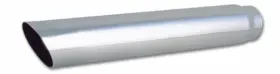 Vibrant 690092101312 4in Round Ss Truck/suv Exhaust Tip Single Wall Angle Cut - 3in Inlet 2