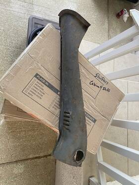 Volkswagen 1118010468 Vw Heater Channel Section 1955 To 65 Beetle Bug