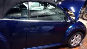 120-59082r Volkswagen Right Front Passenger Door Shell Convertible Electric Blue 03-10 Beetle 78486