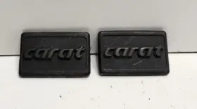 191-853-688 Volkswagen Lot Of 2 Volkswagon Carat Emblims