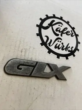 1hm853675d Volkswagen Vw Golf Jetta Glx Rear Emblem Badge