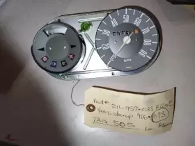 023kll Volkswagen 211 957 Speedometer Cluster Assembly # Apx 74-79 Baywindow Bus