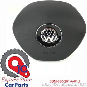 Volkswagen 5gm-880-201-a 5gm880201a 81u Genuine Oem 2014 2021 Golf Driver Wheel