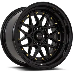 Vr0715808h0bk Vors 15x8 Black Wheel Vr7 4x100 4x4.5