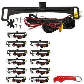 Acam4 Voxx 810104203913 Universal Wide Angle Car Backup Camera Professional Savings 12-pack