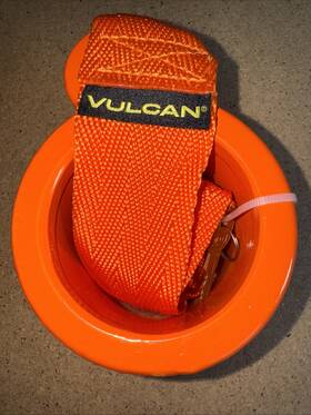 Vulcan Kpl004 Heavy Duty Forged Steel King Pin Trailer Lock Fast Free Shipping