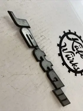 1hm853687ad Vw Jetta Iii Trunk Badge Rear Emblem