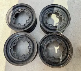 Thw3.25et Vw Volkswagen Thing 14 X 6 Inch Wide 5x205 Type 2 Bug Baja Dune Buggy Set