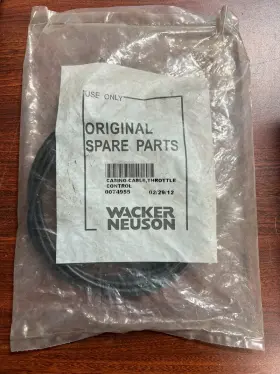0074955 Wacker Neuson Throttle Cable Casing