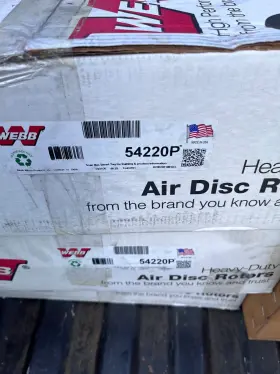 54220p Webb New Heavy Duty Air Disk Rotor