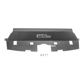 Wehrli Wcf100546-br 13-18 Cummins Fabricated Aluminum Radiator Cover - Bengal Red