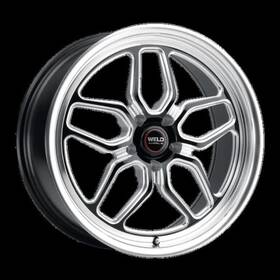 Weld 190300619672 Laguna Drag S152 17x10 / 49 5x114.3 78.1 Cb - Gloss Black With Milled Sp