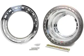 P857-5944-6 Weld Racing P857 5944 6 Outer Wheel Half 15x9 25 Bead Loc W Dzus No Cover