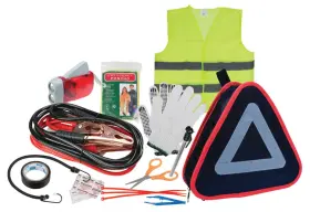 W1557 Wilmar 11-piece Roadside Emergency Kit