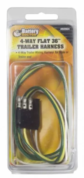 80904 Wirthco 4-way 36 Inch Trailer Harness-male End