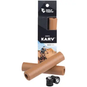 Wolf Tooth 810006808384 Karv Grips - Brown Karv-brn